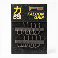 Surudoi - Anzuelo Falcon Grip con recubrimiento PTFE