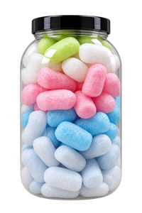 Espuma PVA - Multicolor - Contenedor