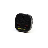 Adaptador Vault - de enchufe UK de 3 pines a enchufe EU de 2 pines