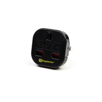 Adaptador Ridgemonkey Vault UK 3 pines a EU 2 pines