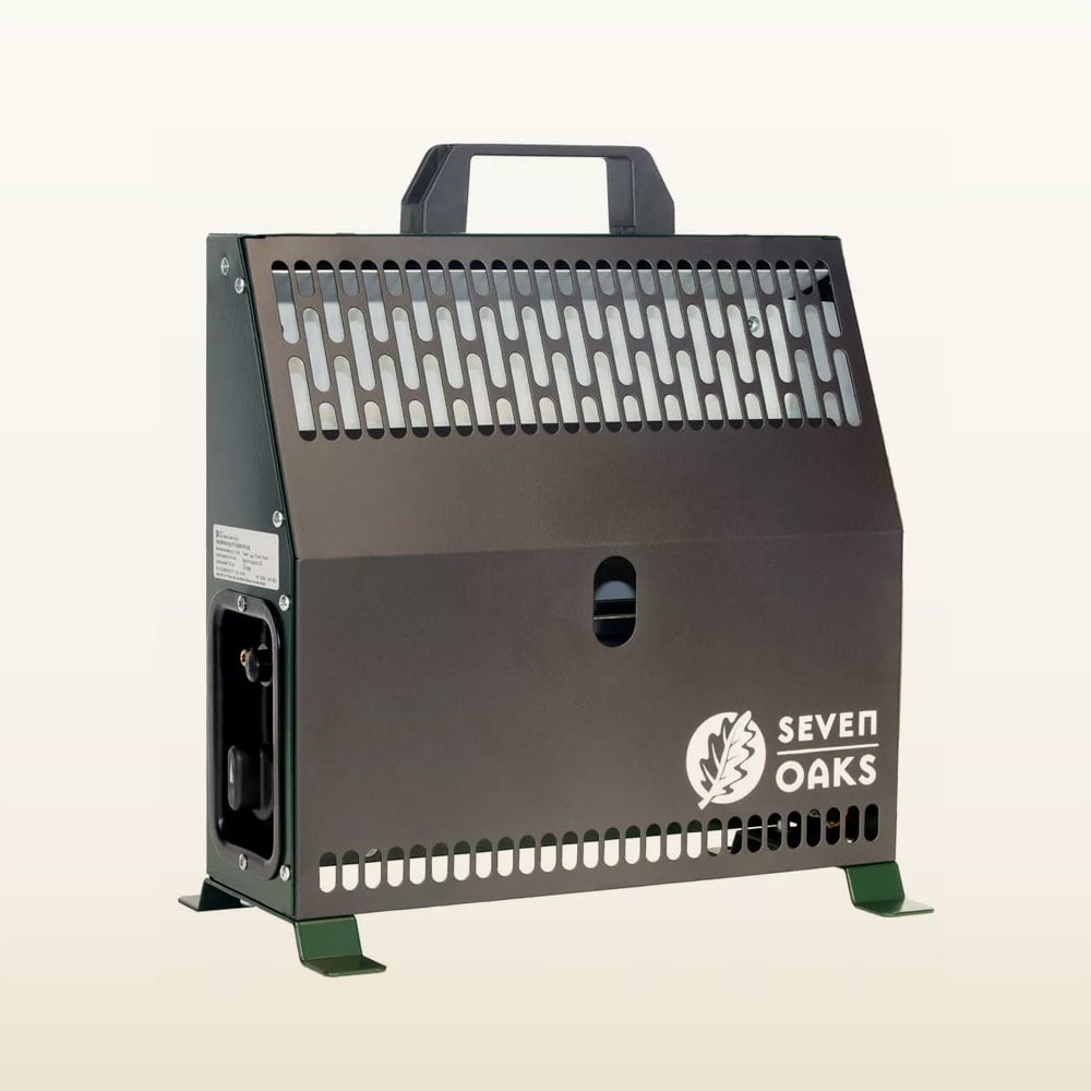 Tent kachel 1,6KW - Met beveiliging