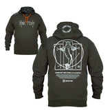 Sudadera con capucha - Think Fishy Art