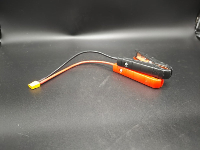Juego de cables - XT60 - Hembra a pinzas | 14AWG | 20CM
