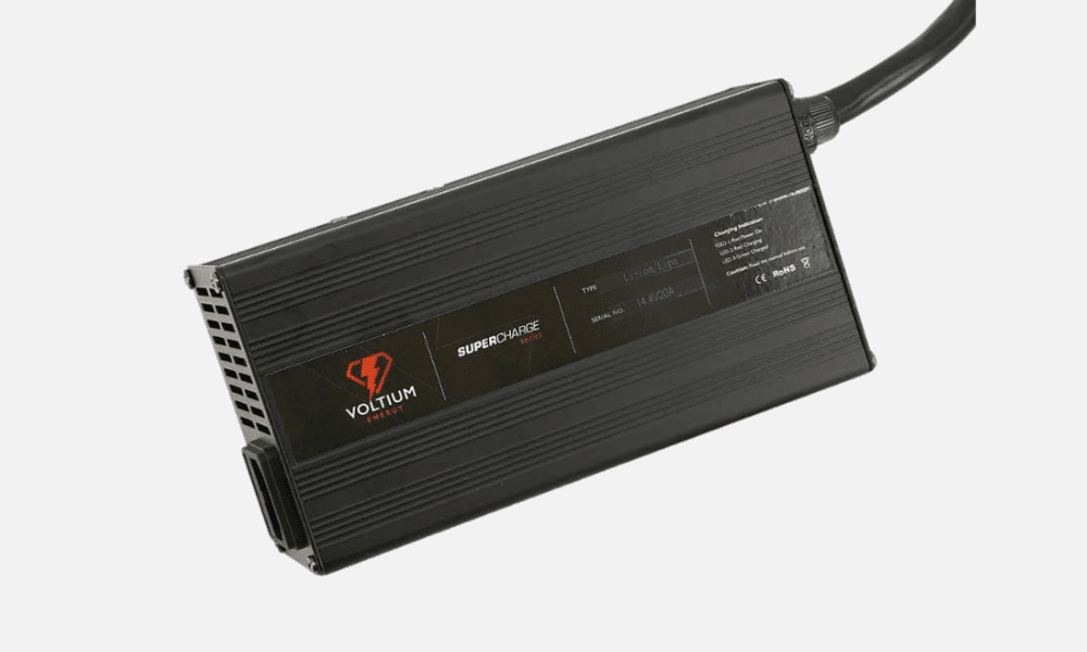 Voltium SuperCharge - LiFePO4 Lader - 12V - 15A - Lader - KarperCentrale