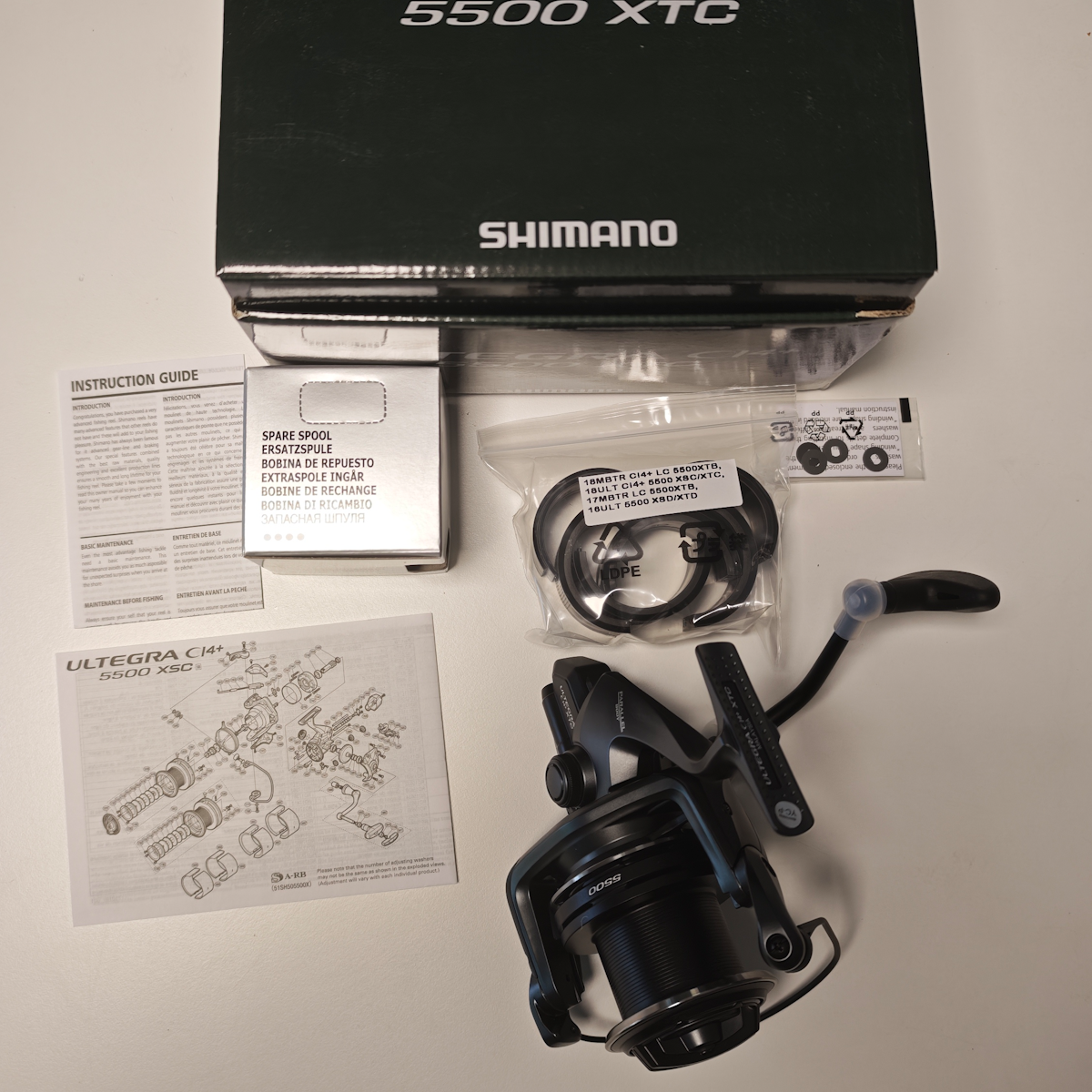 ¿Qué hay en la caja? – Ultegra - Ci4+ 5500 XTC